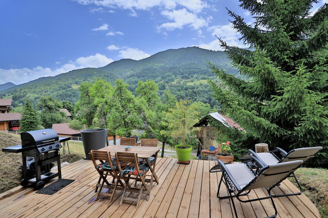 Studio Du Coin - Vue Montagne, Au Calme, Terrasse - Aravistour Apartment Les Villards-sur-Thones Bagian luar foto