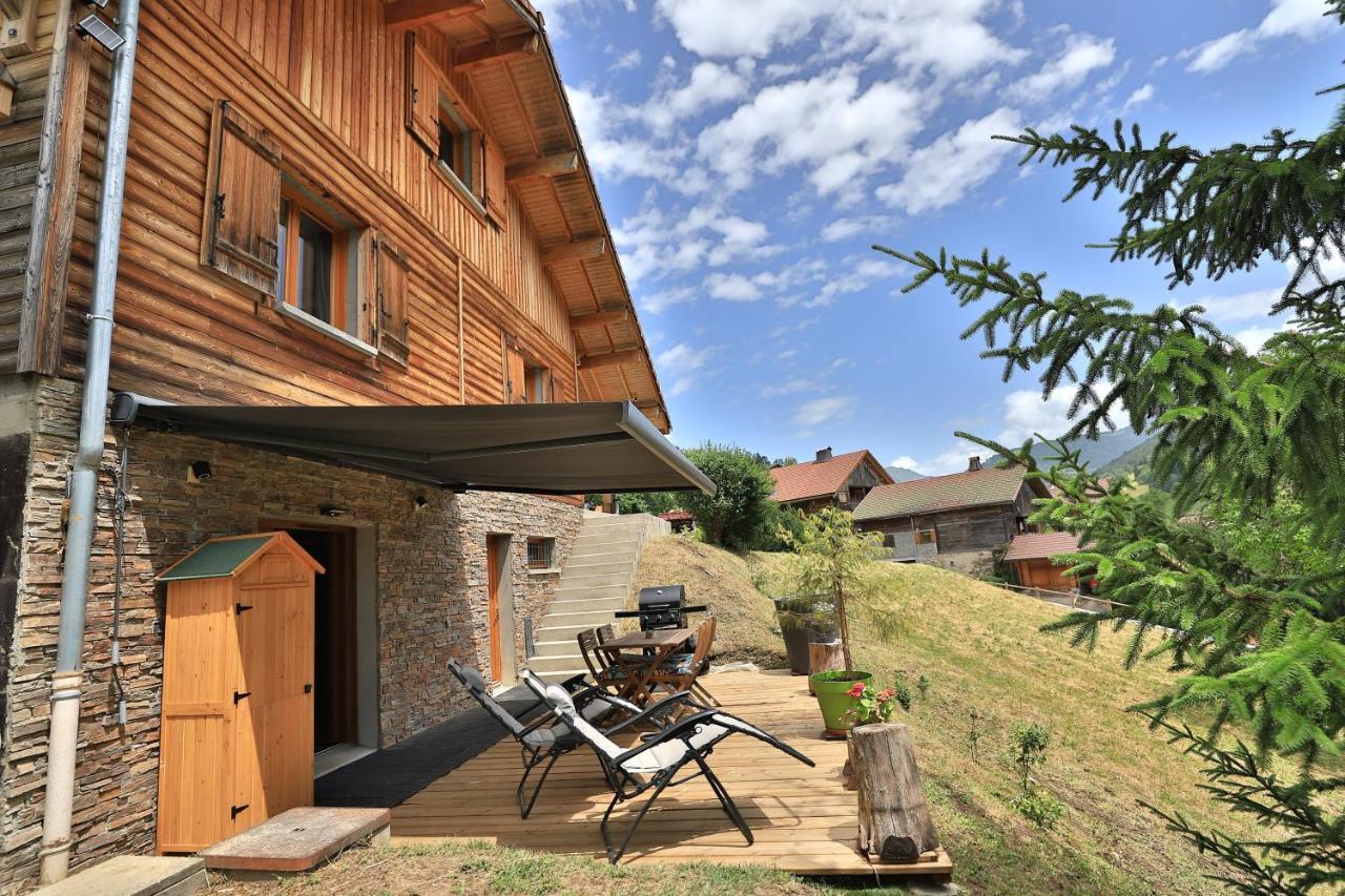 Studio Du Coin - Vue Montagne, Au Calme, Terrasse - Aravistour Apartment Les Villards-sur-Thones Bagian luar foto